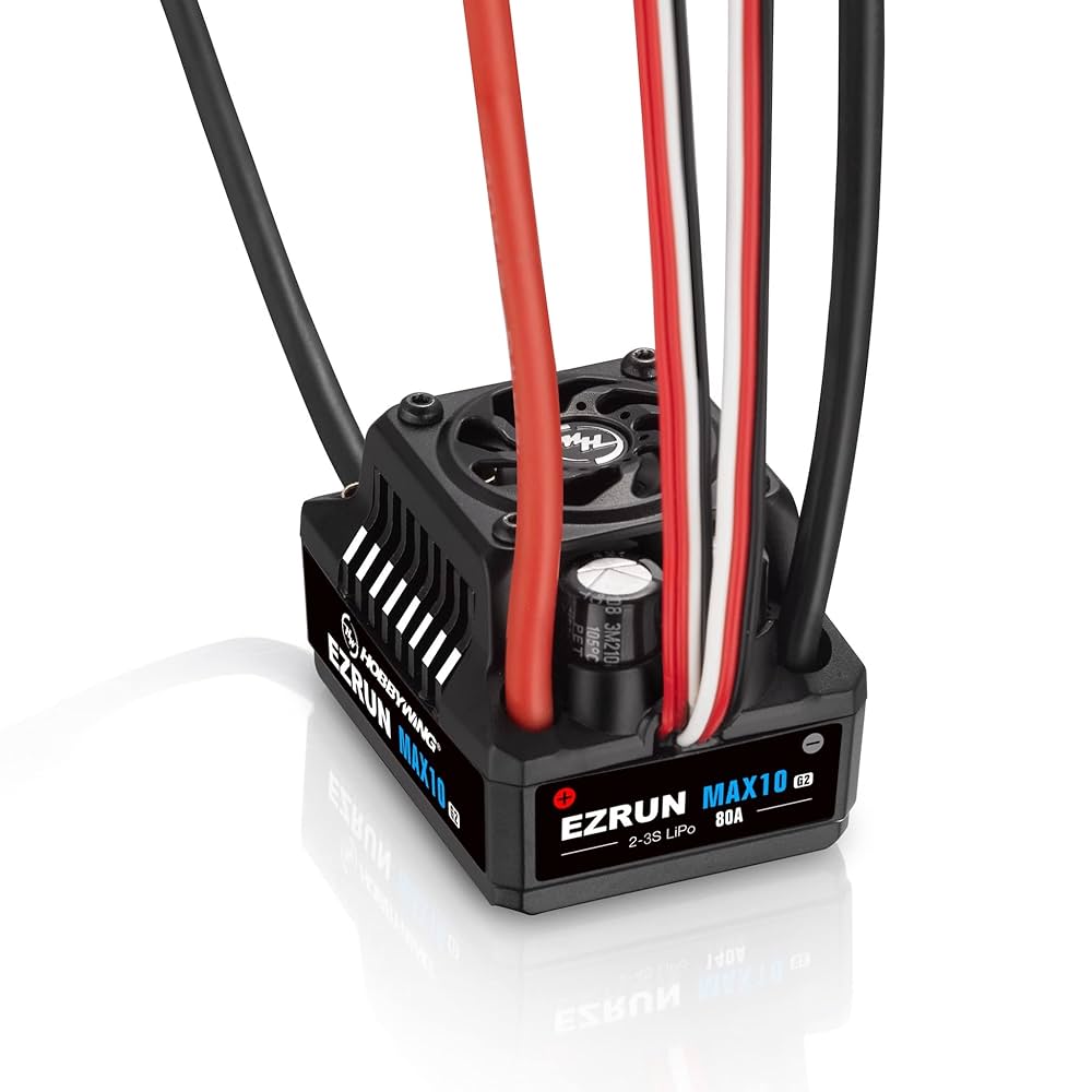 Amazon.com: HOBBYWING EZRUN MAX10 G2 80A ESC : Toys & Games